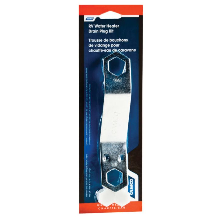 11633 RV Water Heater Drain Plug Kit