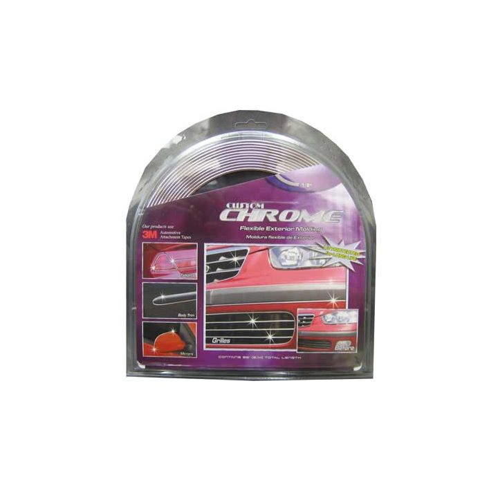 Custom Chrome Flexible Exterior Molding, Bumpers