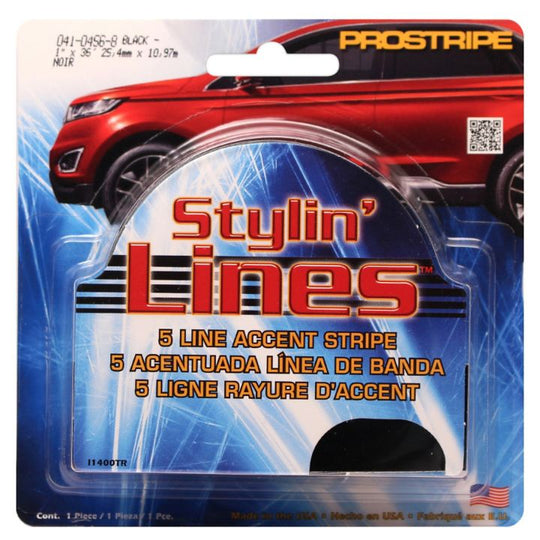 Trimbrite 5-Line Vista Multistripe, 36-ft