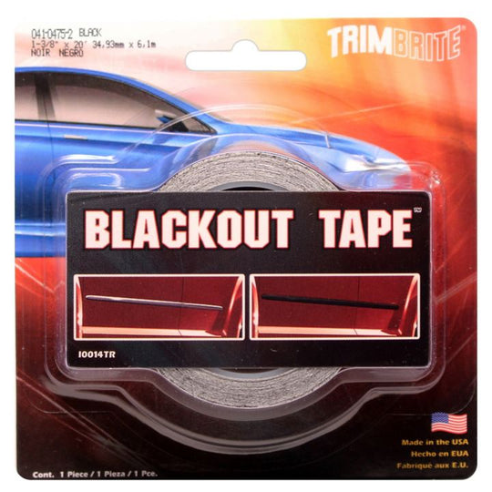 T9005 Trimbrite Blackout Tape, 1-3/8-in x 20-ft