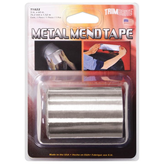 T1822 Trimbrite Metal Mend Tape, 3-in x 60-in