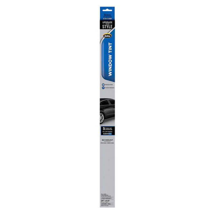NRS42 Gila Scratch Resistant Basic Window Tint, 5% Super Limo Black