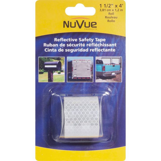 NuVue Safety Tape, 1.5-in x 4-ft