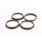 C726415 White Knight Hub Centric Ring Kit, 4-pk