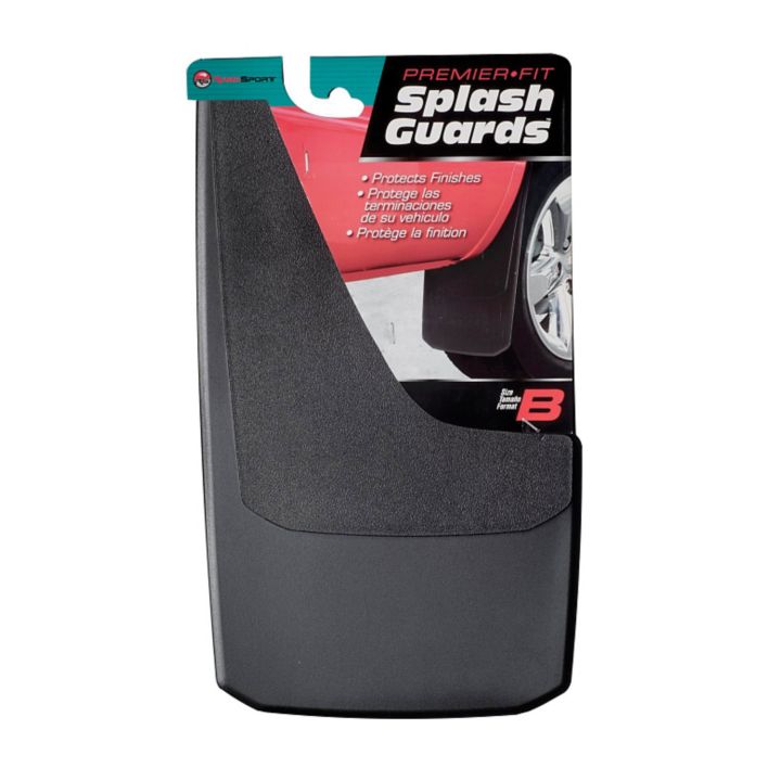 Premier-Fit Universal Splashguard, Black, 2-pk