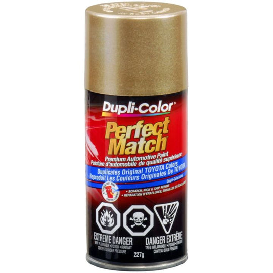 CBTY1625 Dupli-Color Perfect Match Paint, Light Beige Metallic (4D2)