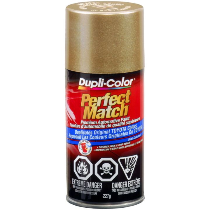 CBTY1625 Dupli-Color Perfect Match Paint, Light Beige Metallic (4D2)