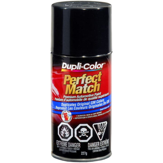 CBGM0538 Dupli-Color Perfect Match Paint, Black Metallic (18WA8913)