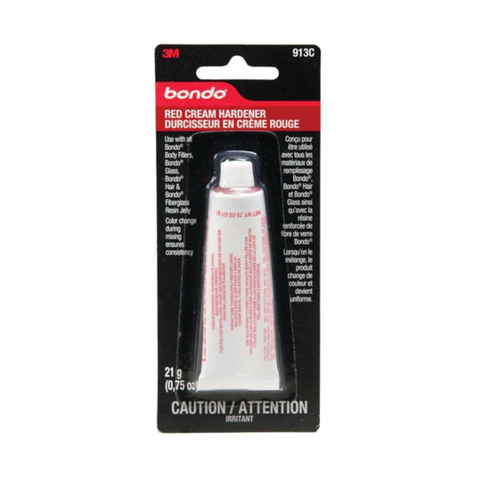 913C Bondo Red Cream Hardener, 1-oz
