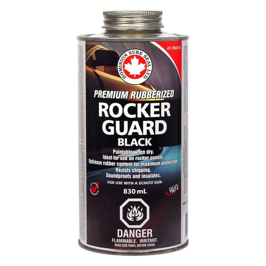 BUF Rubberized Rockerguard Undercoating, 830ml Shutz Black
