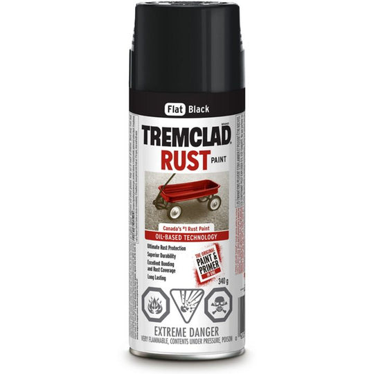 Tremclad Rust Paint, Flat, 340-g