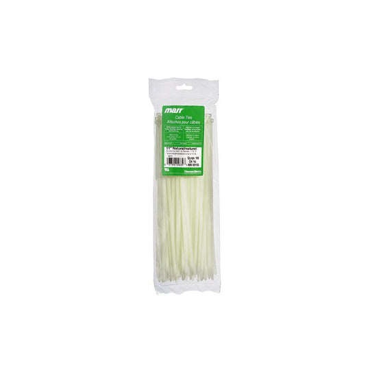 HDZC0067 White 11-in Cable Ties, 10-pk