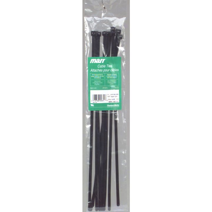 HDZC0068 Marr 11-in Cable Ties, 10-pk