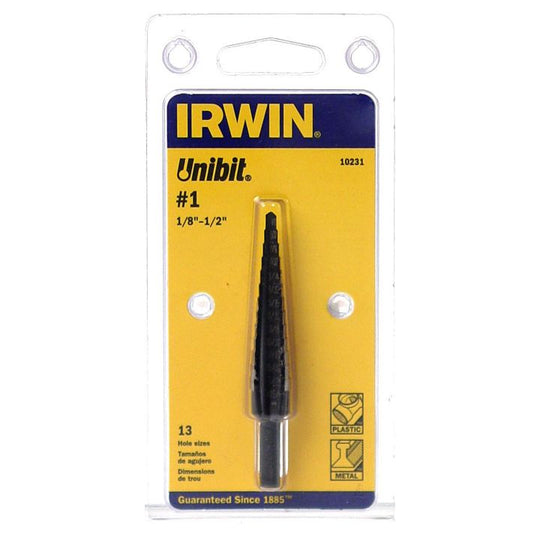 Irwin Unibit Step Drill Bit