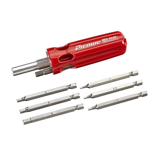 88153 Picquic Hex Key Multi-Bit Screwdriver, Metric