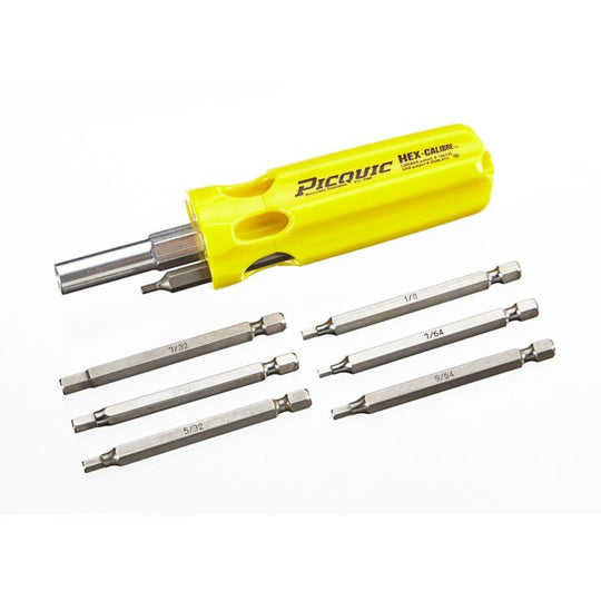 88151 Picquic Hex Key Multi-Bit Screwdriver, SAE
