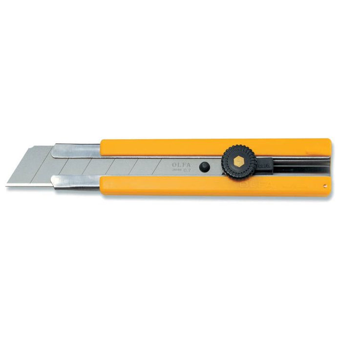 2105 OLFA Rubber Inset Grip Utility Knife, 25mm