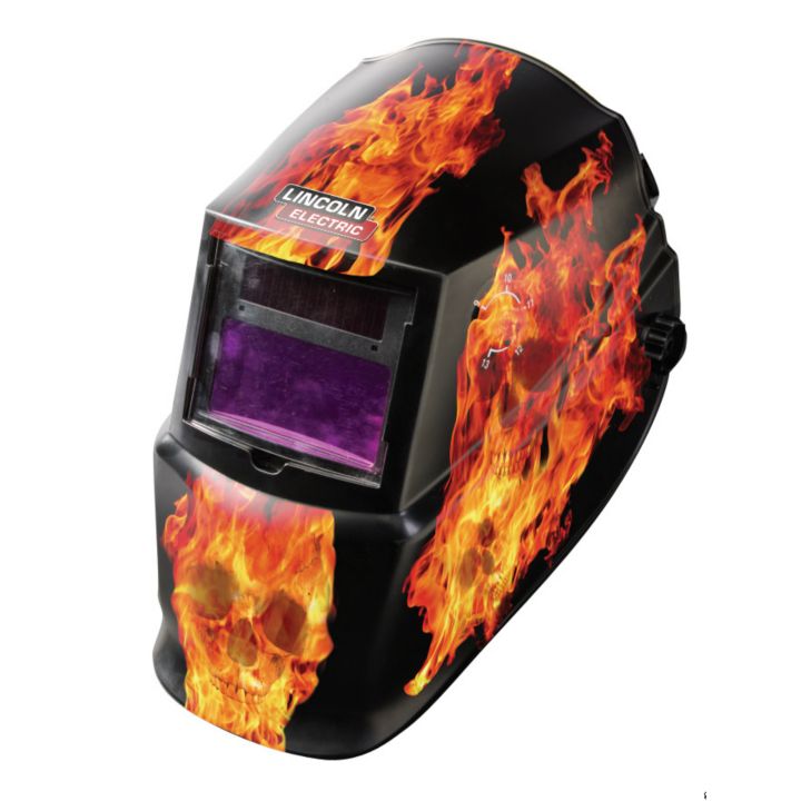 K2799-1 Lincoln Electric Darkfire Autodarkening Welding Helmet, Shades 9-13