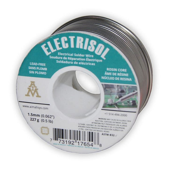 AIM Electrisol Lead-Free Rosin Core Solder