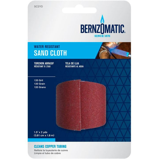 CR019629 Bernzomatic Solder Sanding Cloth, 2-yd