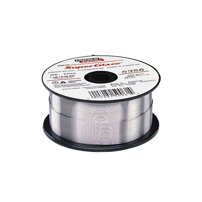 ED030312 Lincoln Electric Superglaze® 5356 Aluminum Welding Wire, 0.035-in