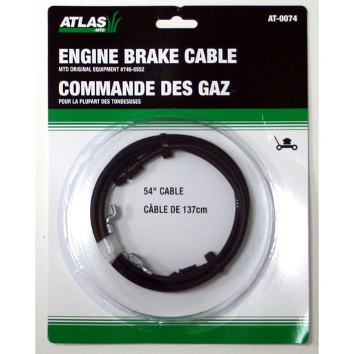 0607007 Atlas Lawnmower Engine Brake Cable