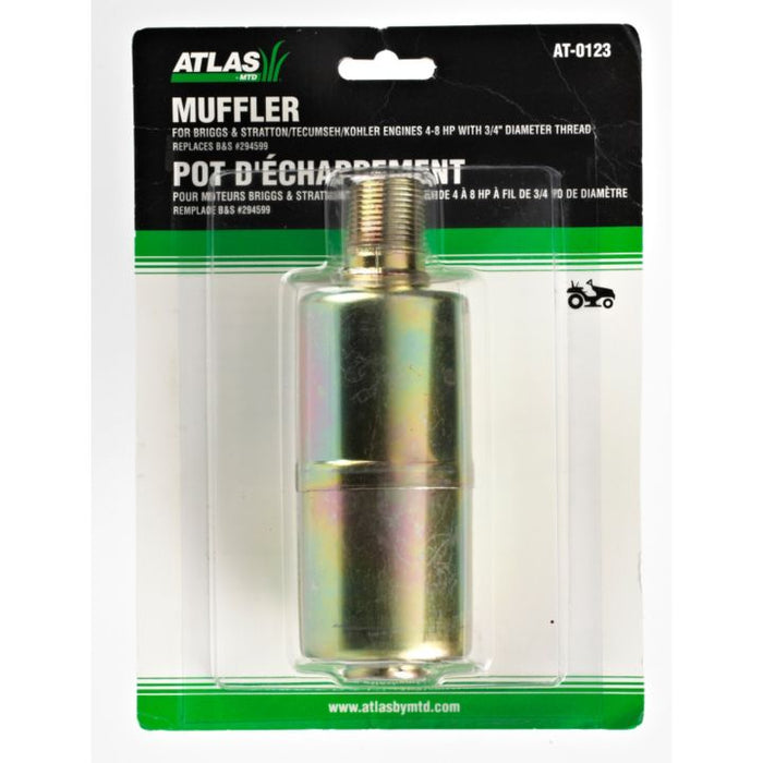 Briggs & Stratton Pot D'Échappement Muffler 294599 - Pièce D'Origine Robuste