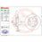 08.C423.11 Brembo Brake Rotor