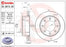 09.8812.81 Brembo Brake Rotor