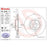 09.9586.11 Brembo Brake Rotor