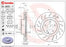 09.9825.11 Brembo Brake Rotor