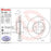 09.A621.11 Brembo Brake Rotor