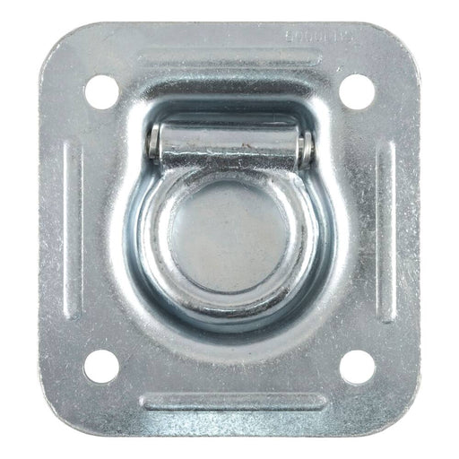 83600 1-1/2 x 1-1/2 Recessed Tie-Down Ring (5000 lb, Clear Zinc)