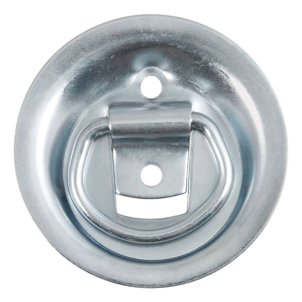 83710 1-1/8 x 1-5/8 Recessed Tie-Down Ring (1000 lb, Clear Zinc)