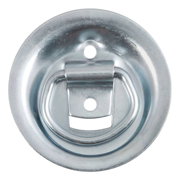 83710 1-1/8 x 1-5/8 Recessed Tie-Down Ring (1000 lb, Clear Zinc)