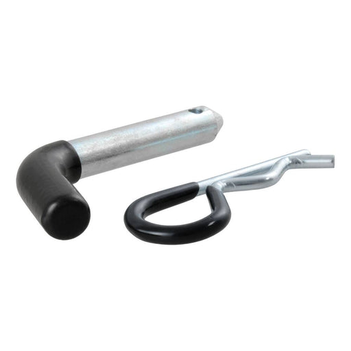 21411 1/2 Hitch Pin (1-1/4 Receiver, Zinc with Rubber Grip)