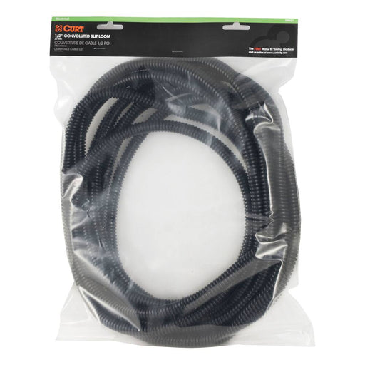 59827 1/2 x 25' Convoluted Slit Loom Tubing (Packaged)