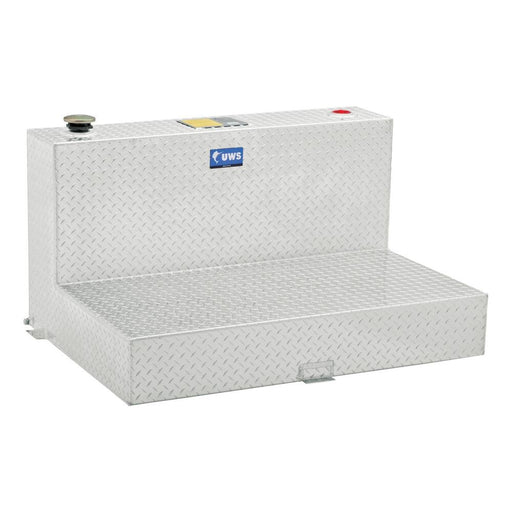 TT100LTP 100-Gallon L-Shape Bright Aluminum Transfer Tank