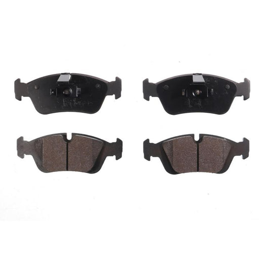 Four BFD781ASM ProSeries OE Brake Pads in black arranged in two rows on a white background.