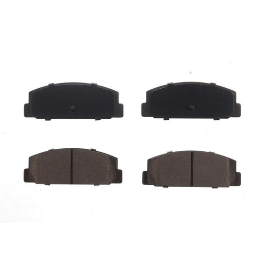 Four BFD482ACR ProSeries OE black and brown rectangular brake pads arranged in a 2x2 grid on a white background.