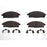 BFD855ACR ProSeries OE Brake Pads