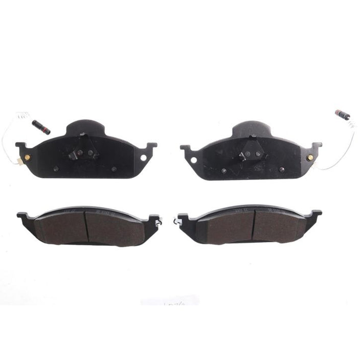 Four BFD760SM ProSeries OE black brake pads positioned side by side on a white background.