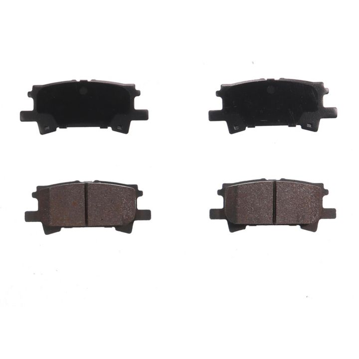 Four black and brown BFD996CR ProSeries OE Brake Pads arranged in a 2x2 grid on a white background.