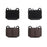 BFD874SM ProSeries OE Brake Pads