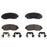 BFD1089CR ProSeries OE Brake Pads