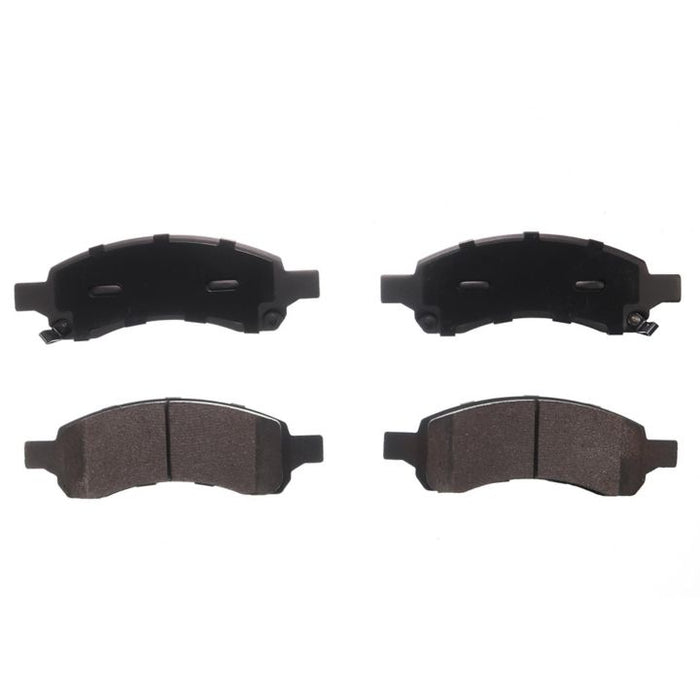 Four BFD1169SM ProSeries OE Brake Pads arranged in a grid, with two pads facing upwards and two showing the friction material.
