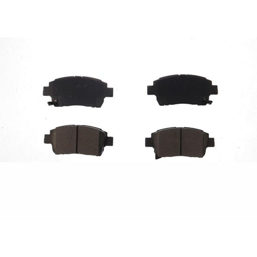 Four BFD990CR ProSeries OE Brake Pads arranged in a 2x2 grid on a white background.