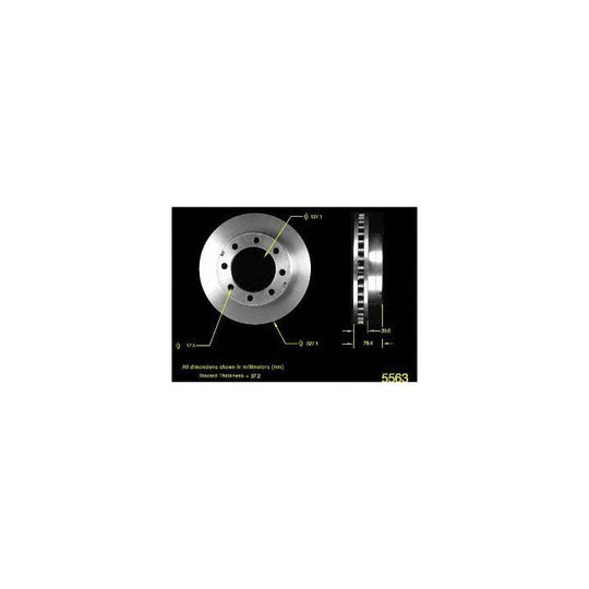 5563 Pro-Series OE Brake Rotor