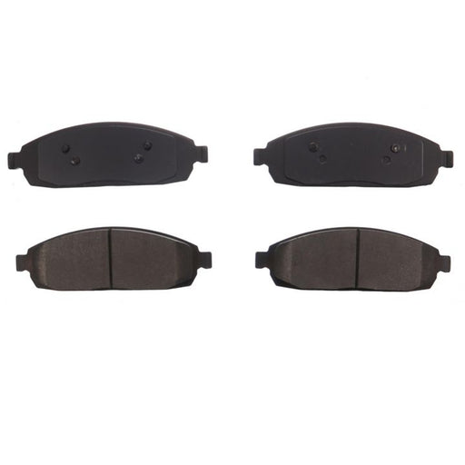Set of four BFD1181CR ProSeries OE Brake Pads arranged in two rows on a white background.