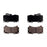 Four BFD1119CR ProSeries OE Brake Pads arranged in two rows of two on a plain white background.